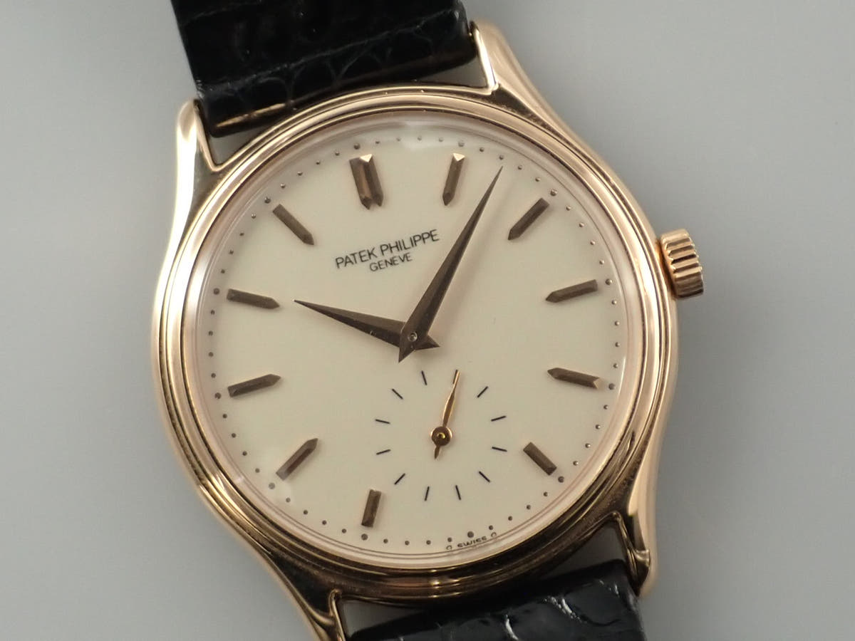 パテックフィリップ カラトラバ Ref.3923R アイボリー文字盤 中古 KWP95700