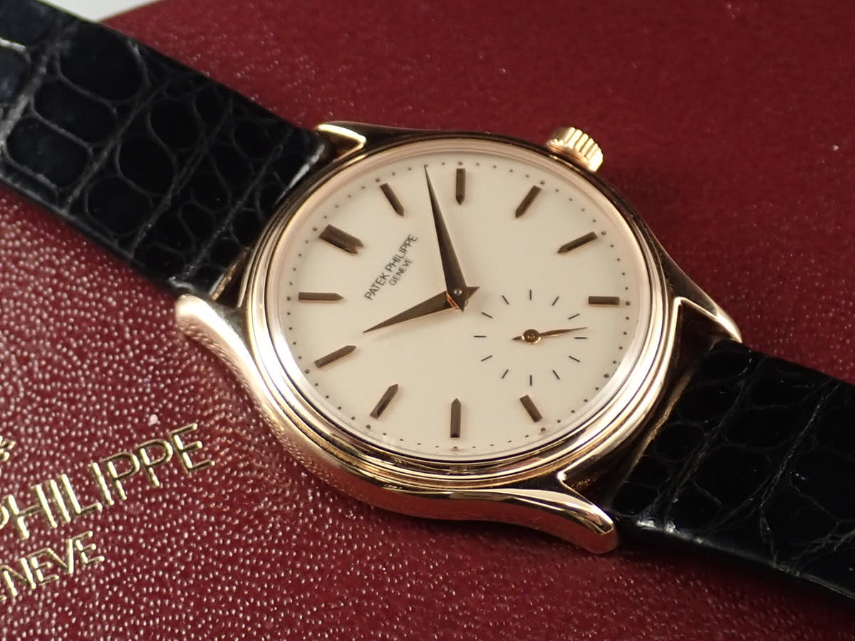 パテックフィリップ カラトラバ Ref.3923R アイボリー文字盤 中古 KWP95700