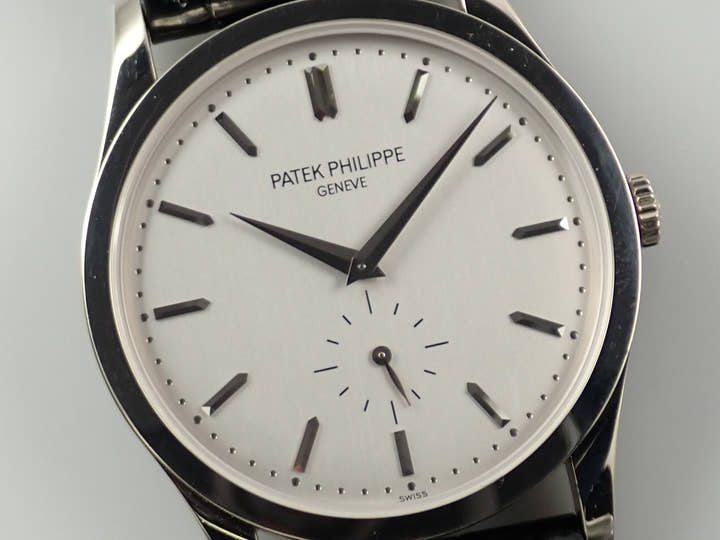 パテックフィリップ カラトラバ Ref.5196G-001 ホワイトゴールド シルバー文字盤