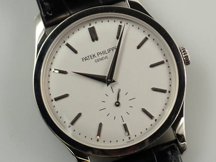 パテックフィリップ カラトラバ Ref.5196G-001 ホワイトゴールド シルバー文字盤