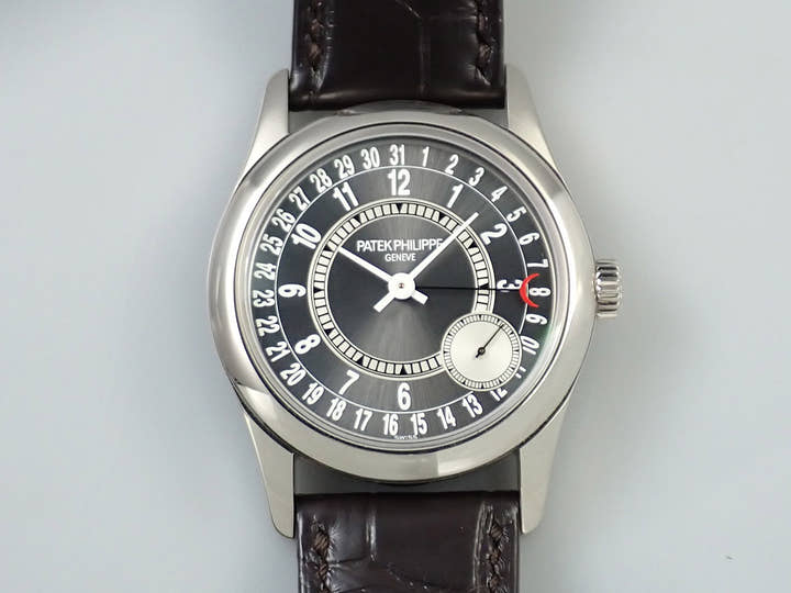 Patek Philippe Calatrava Ref. 6000G-010 White Gold Gray Dial