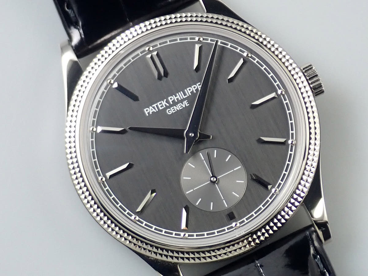 パテックフィリップ カラトラバ Ref.6119G-001 グレー文字盤 未使用 ZKAT1UKJ