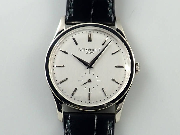パテックフィリップ カラトラバ Ref.5196G-001 ホワイトゴールド シルバー文字盤