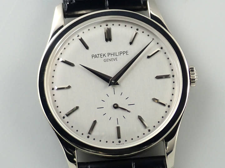 パテックフィリップ カラトラバ Ref.5196G-001 ホワイトゴールド シルバー文字盤