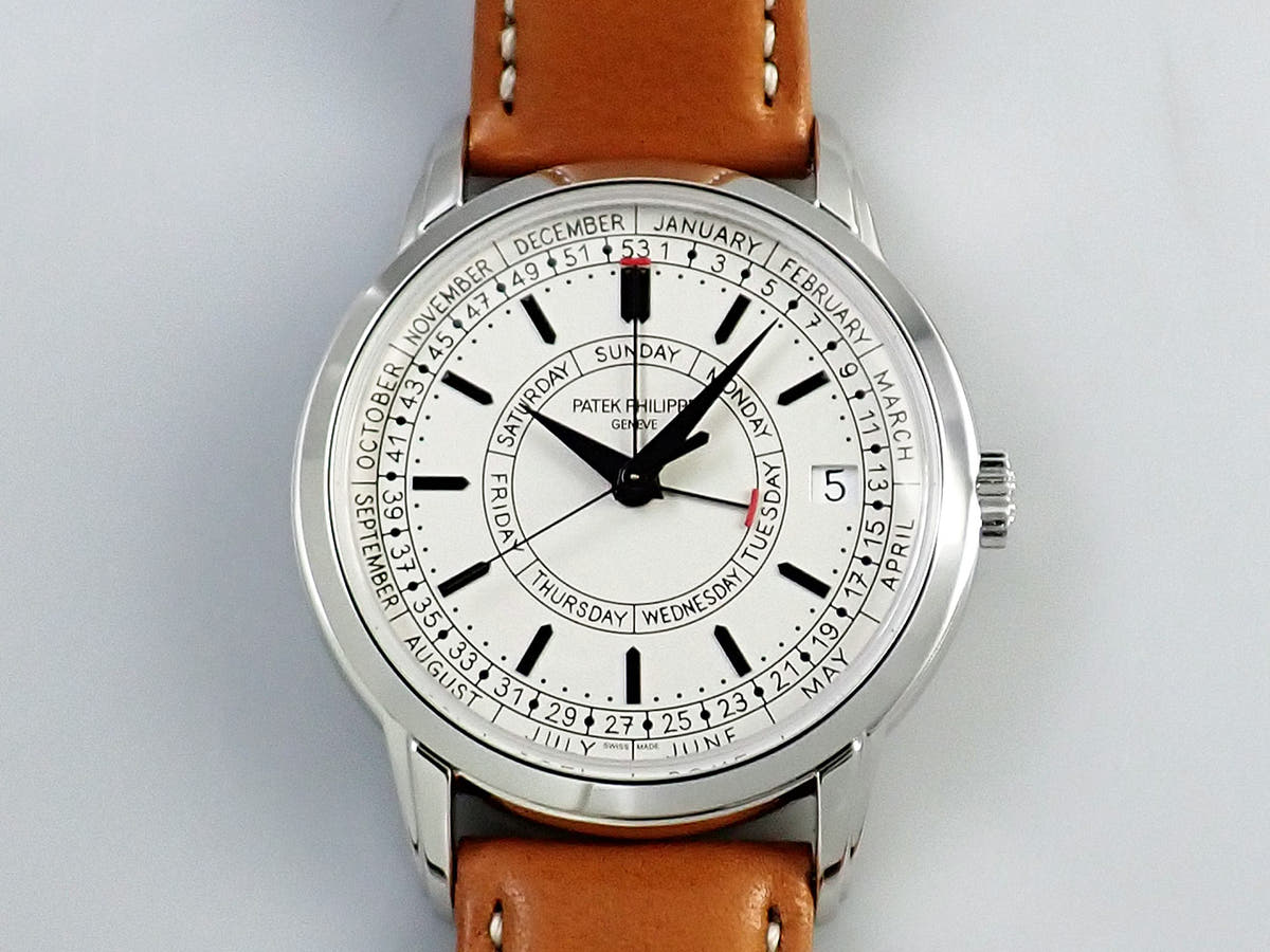 パテックフィリップ カラトラバ ウィークリーカレンダー Ref.5212A-001 シルバー文字盤 未使用 83YZM642