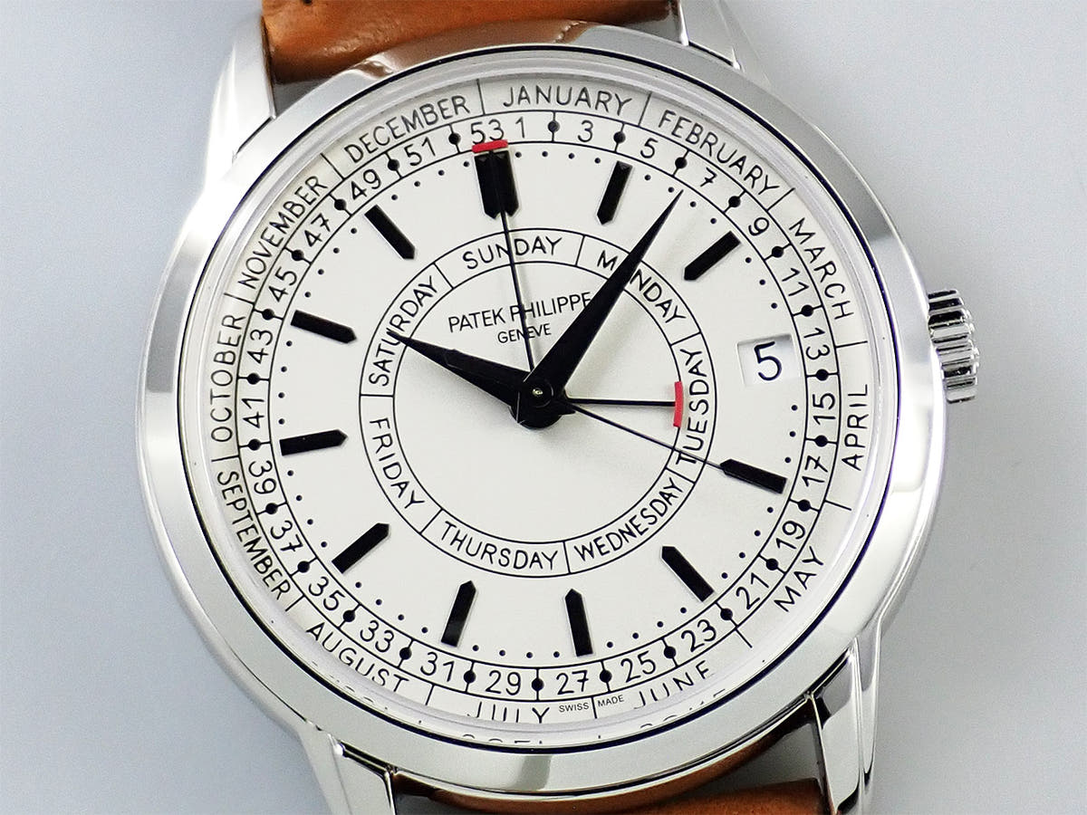 パテックフィリップ カラトラバ ウィークリーカレンダー Ref.5212A-001 シルバー文字盤 未使用 83YZM642