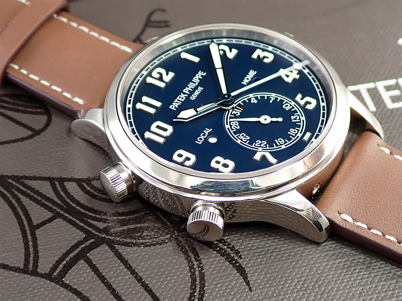 Patek Philippe Calatrava Pilot Travel Time &lt;Warranty, Box, etc.&gt;