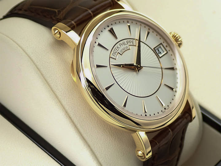 Patek Philippe Calatrava Officer Ref. 5153R-001 Rose Gold with Silver Dial