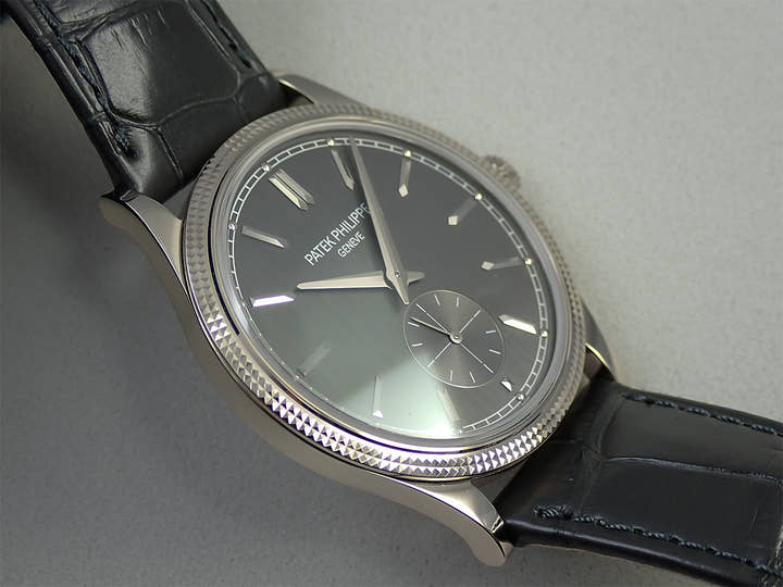 パテックフィリップ カラトラバ Ref.6119G-001 ホワイトゴールド グレー文字盤