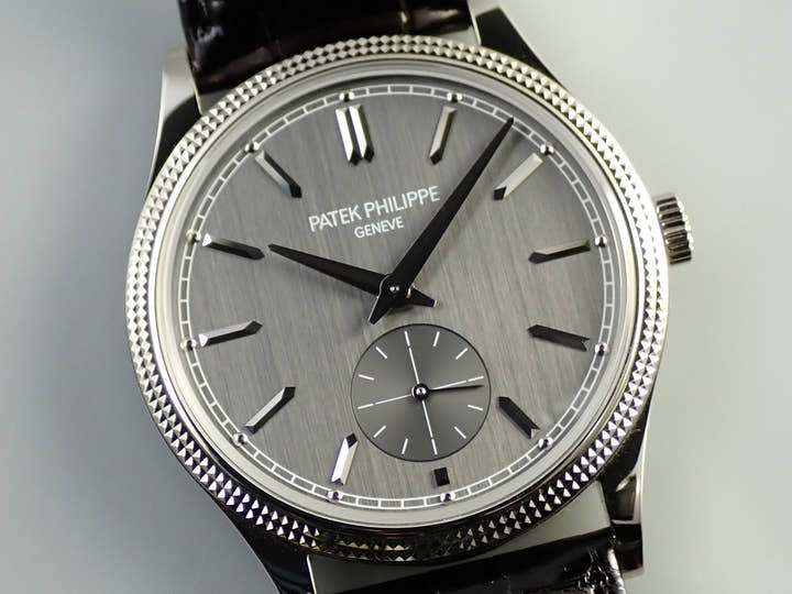 パテックフィリップ カラトラバ Ref.6119G-001 ホワイトゴールド グレー文字盤