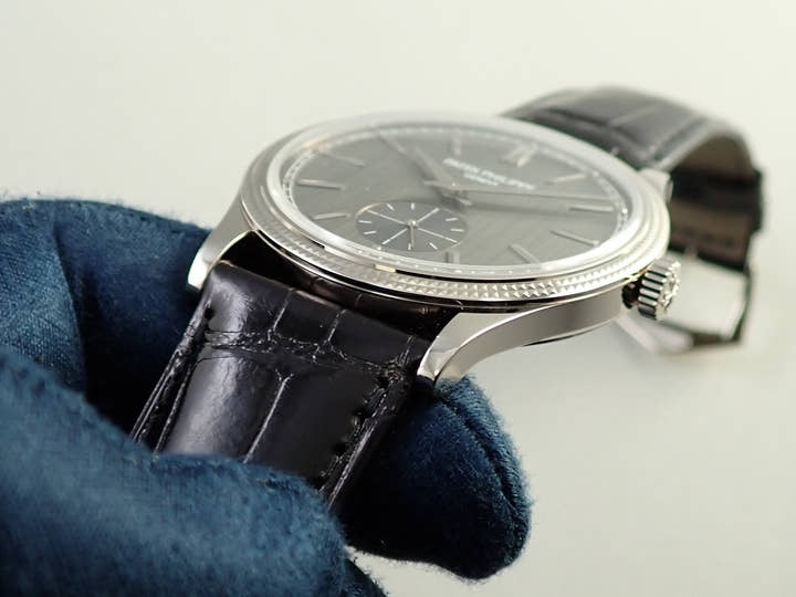 パテックフィリップ カラトラバ Ref.6119G-001 ホワイトゴールド グレー文字盤