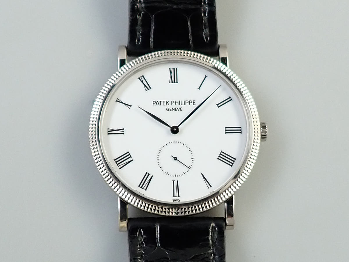 パテックフィリップ カラトラバ Ref.5119G-001 ホワイト文字盤 中古 W9F9K7FH