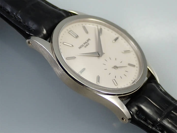 パテックフィリップ カラトラバ Ref.3796G-001 ホワイトゴールド アイボリー文字盤