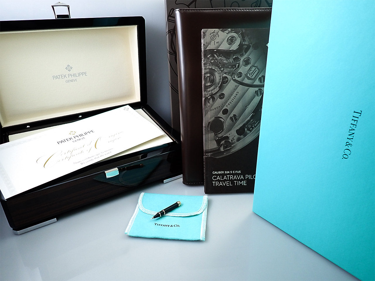 Patek Philippe Calatrava Pilot Travel Time TIFFANY &amp; Co. &lt;Warranty, Box, etc.&gt;