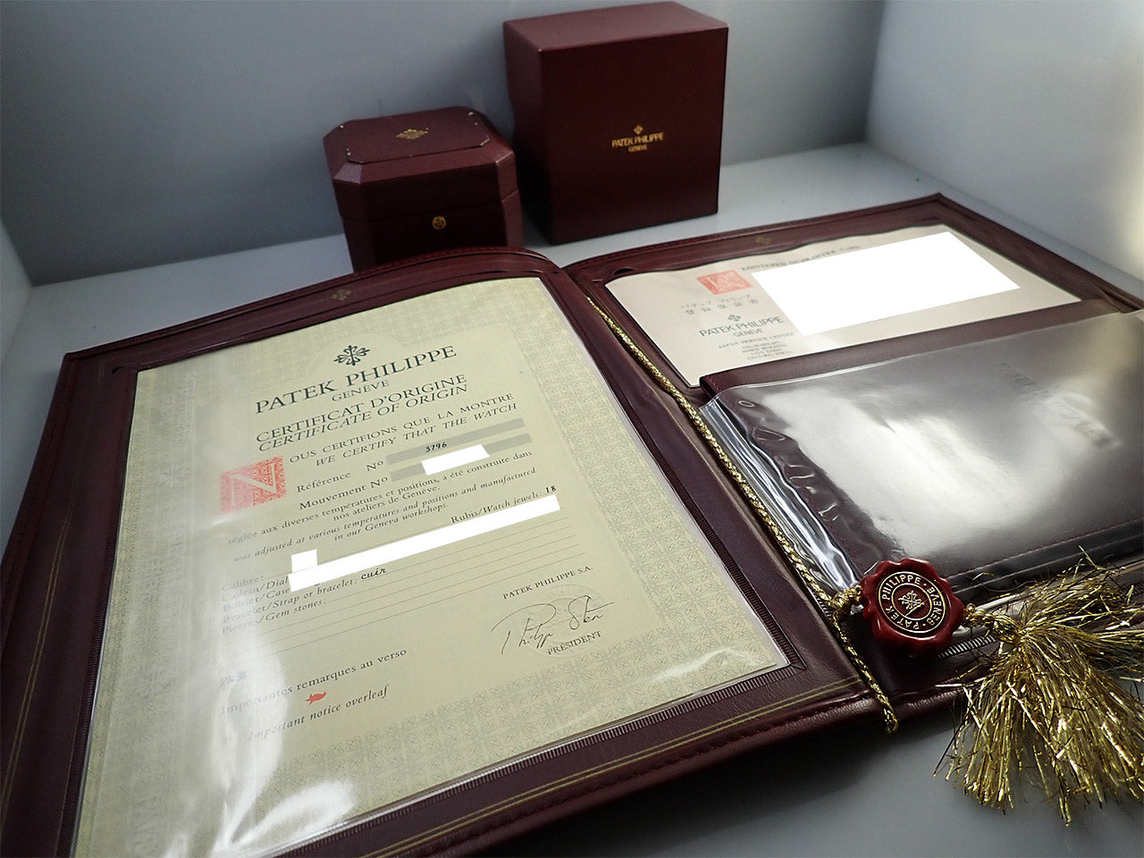 Patek Philippe Calatrava &lt;Warranty, Box, etc.&gt;