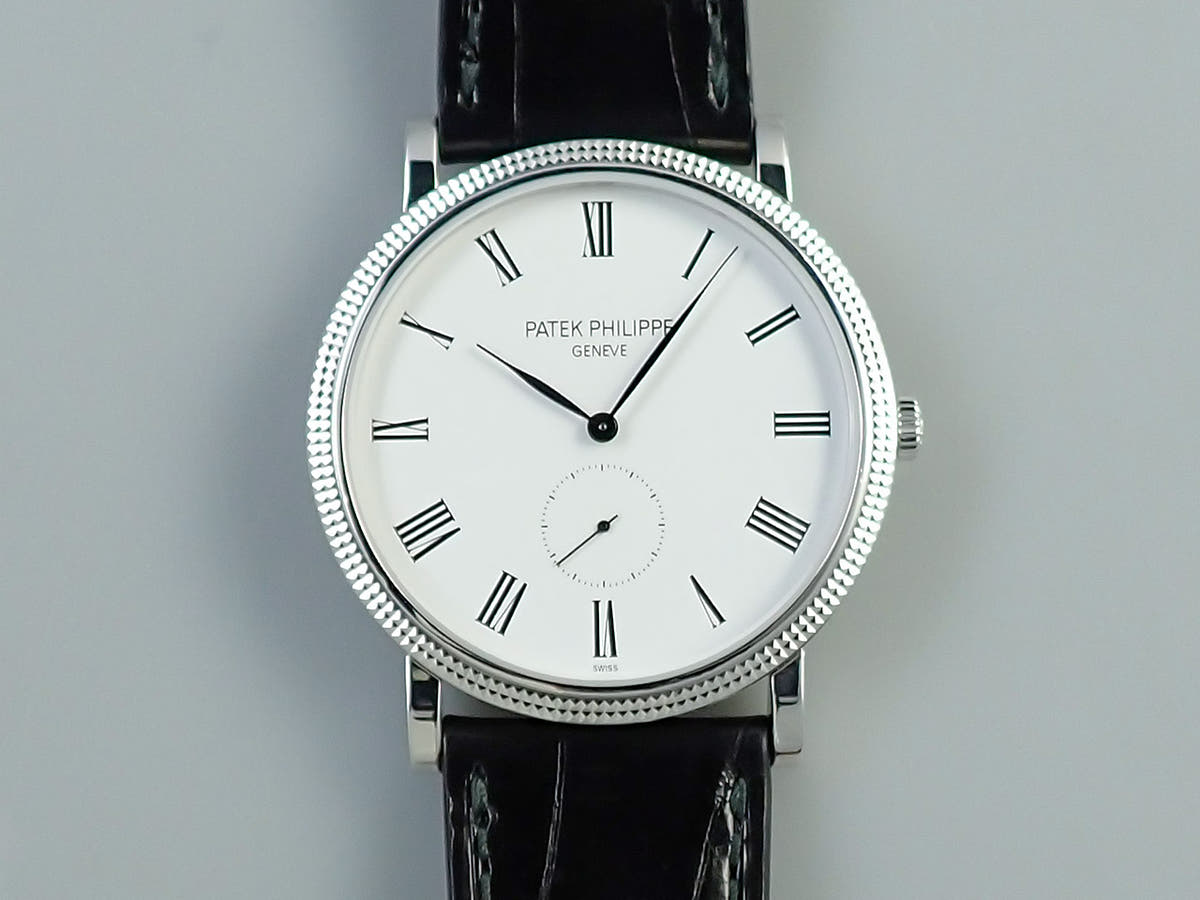 パテックフィリップ カラトラバ Ref.5119G-001 ホワイト文字盤 中古 78P22124