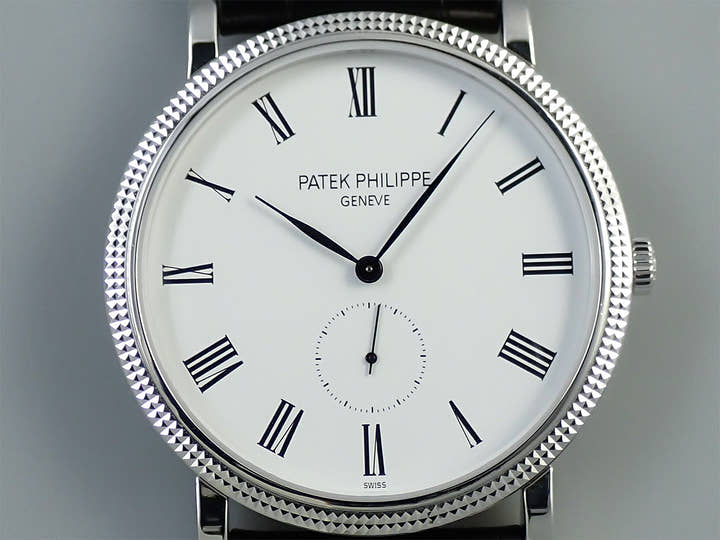 パテックフィリップ カラトラバ Ref.5119G-001 ホワイトゴールド ホワイト文字盤