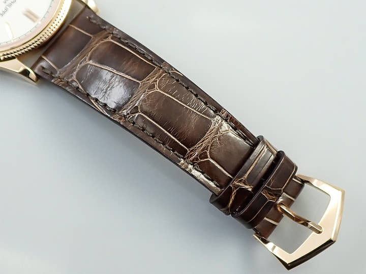 パテックフィリップ カラトラバ Ref.6119R-001 ローズゴールド シルバー文字盤