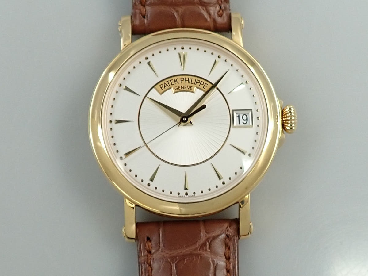 パテックフィリップ カラトラバ オフィサー Ref.5153J-001 シルバー文字盤 中古 61W85275