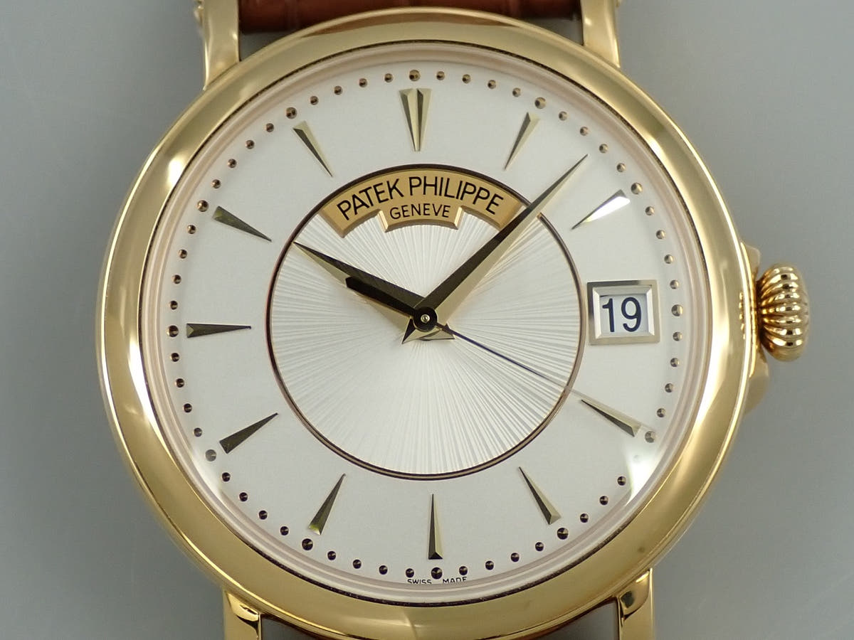 パテックフィリップ カラトラバ オフィサー Ref.5153J-001 シルバー文字盤 中古 61W85275