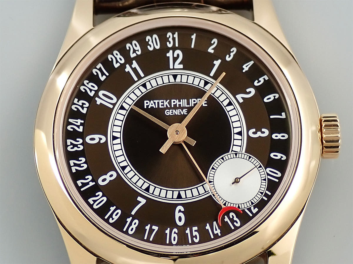 パテックフィリップ カラトラバ Ref.6000R-001 ブラウン文字盤 美品 2U892333