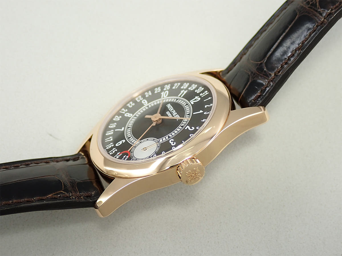 パテックフィリップ カラトラバ Ref.6000R-001 ブラウン文字盤 美品 2U892333
