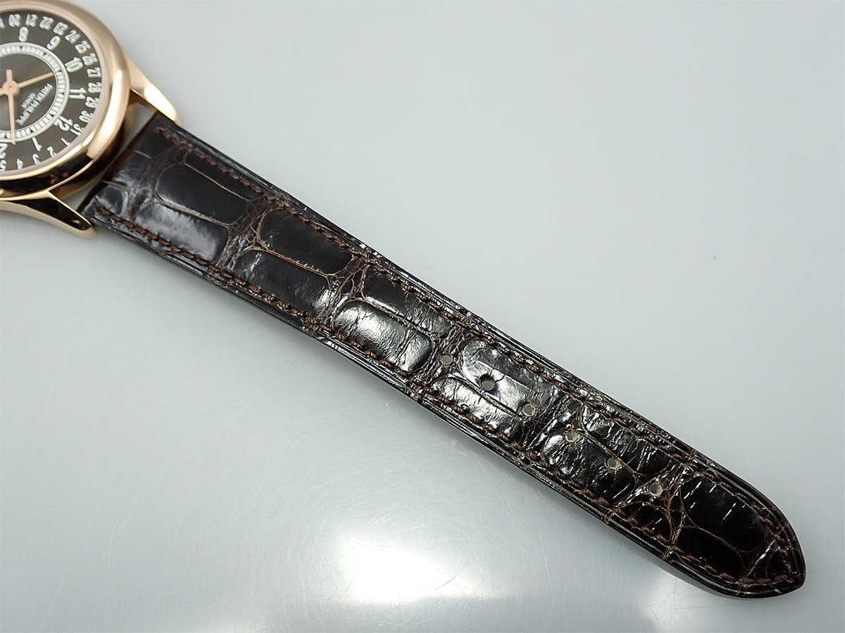 パテックフィリップ カラトラバ Ref.6000R-001 ブラウン文字盤 美品 2U892333