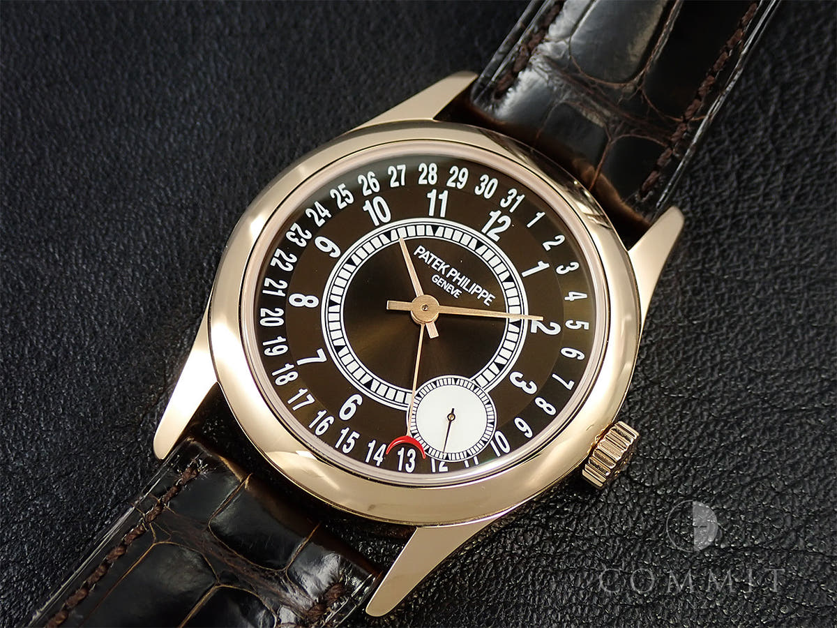 パテックフィリップ カラトラバ Ref.6000R-001 ブラウン文字盤 美品 2U892333
