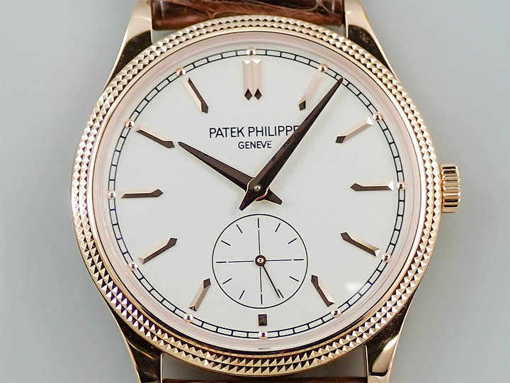パテックフィリップ カラトラバ Ref.6119R-001 ローズゴールド シルバー文字盤