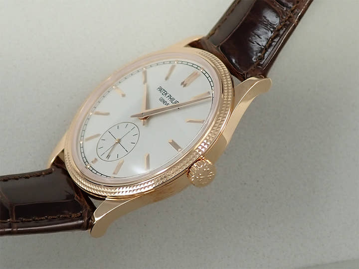 パテックフィリップ カラトラバ Ref.6119R-001 ローズゴールド シルバー文字盤