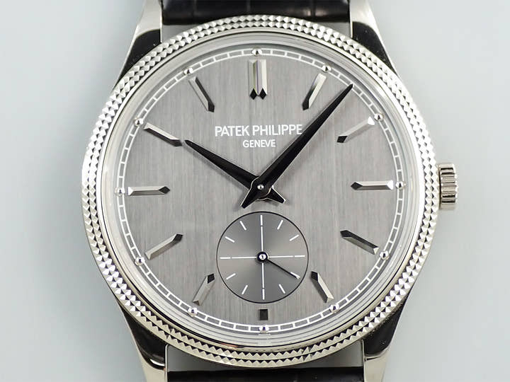 パテックフィリップ カラトラバ Ref.6119G-001 ホワイトゴールド グレー文字盤