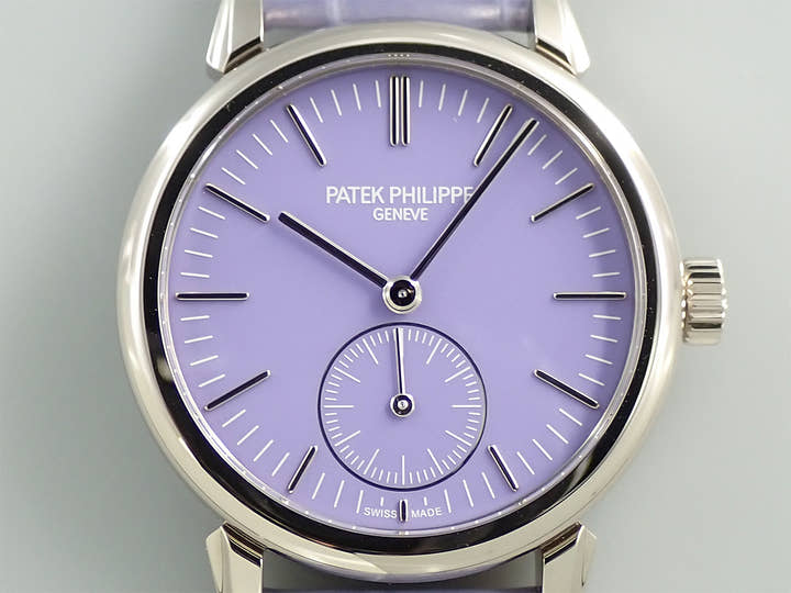 パテックフィリップ カラトラバ グランド エキシビジョン 東京2023 Ref.6127G-010/7127G-010 ホワイトゴールド ラックライトブルー(スカイブルー) ライラックトーン(パープル)文字盤