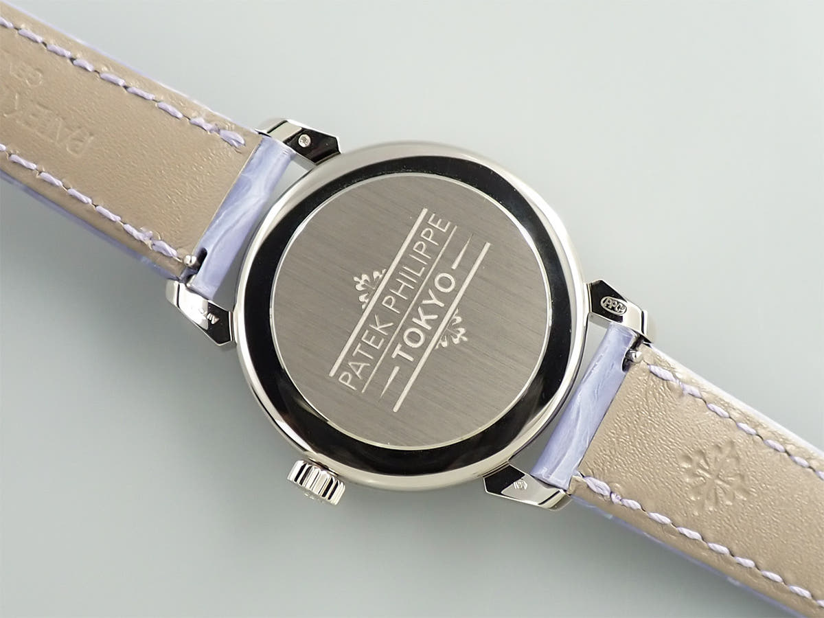 パテックフィリップ カラトラバ グランド エキシビジョン 東京2023 Ref.6127G-010/7127G-010 ラックライトブルー(スカイブルー) ライラックトーン(パープル)文字盤 未使用 X42L5624