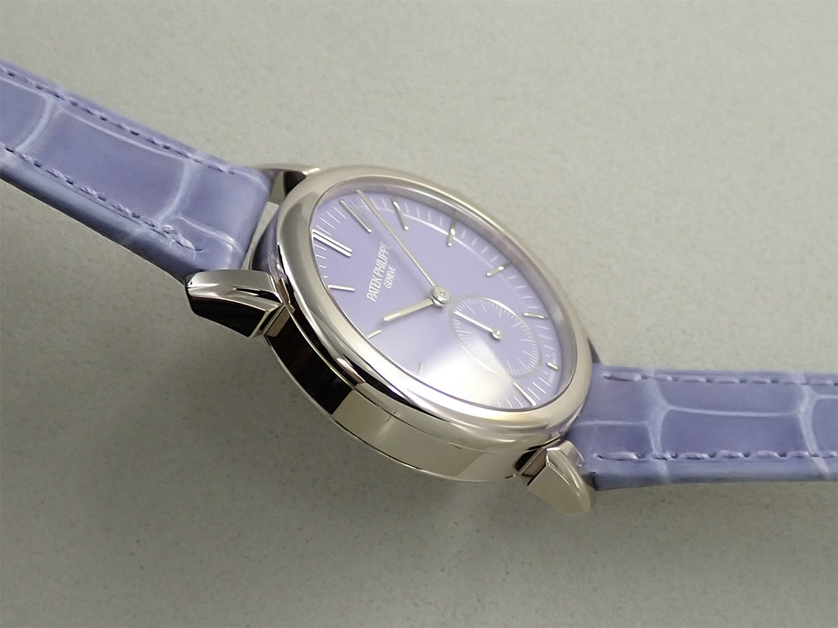 パテックフィリップ カラトラバ グランド エキシビジョン 東京2023 Ref.6127G-010/7127G-010 ラックライトブルー(スカイブルー) ライラックトーン(パープル)文字盤 未使用 X42L5624