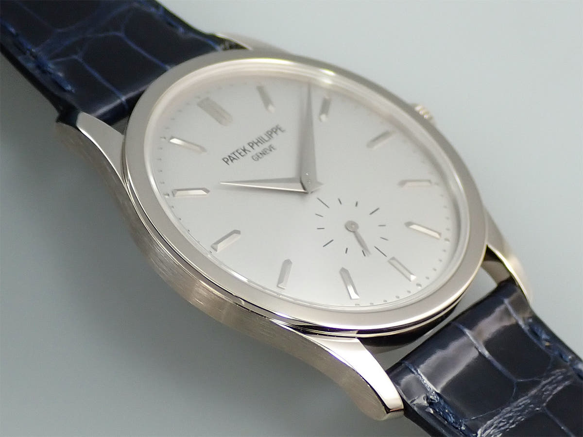 パテックフィリップ カラトラバ Ref.5196G-001 18KWG シルバー文字盤 美品 R9PK0XAW