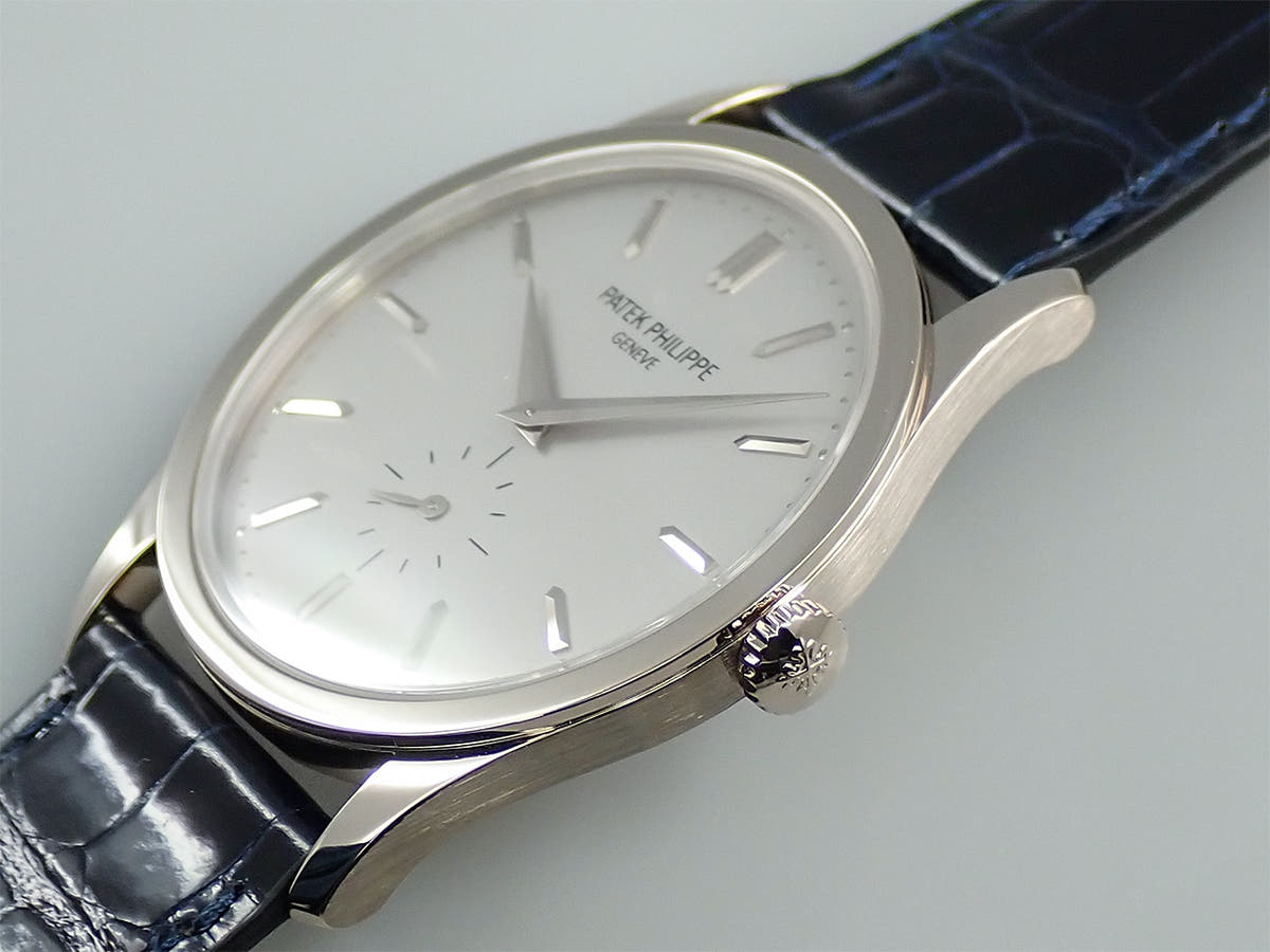 パテックフィリップ カラトラバ Ref.5196G-001 18KWG シルバー文字盤 美品 R9PK0XAW