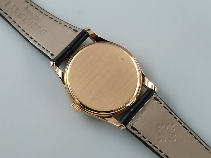 パテックフィリップ カラトラバ Ref.3796D ローズゴールド シルバー文字盤
