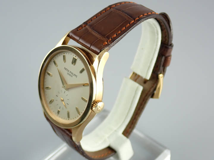 パテックフィリップ カラトラバ Ref.5096 シルバー文字盤 中古 calatrava-32