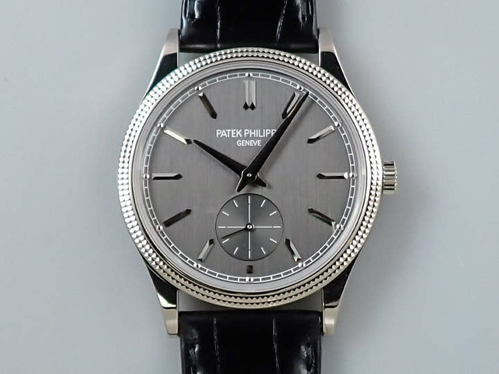 パテックフィリップ カラトラバ Ref.6119G-001 ホワイトゴールド グレー文字盤