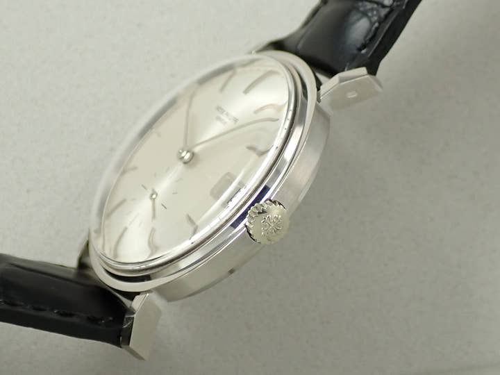 パテックフィリップ カラトラバ Ref.3445G ホワイトゴールド シルバー文字盤