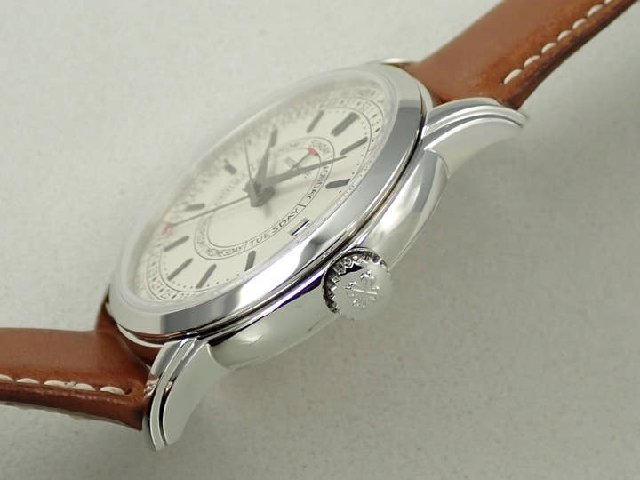Patek Philippe Calatrava Weekly Calendar Ref. 5212A-001 Stainless Steel Silver Dial
