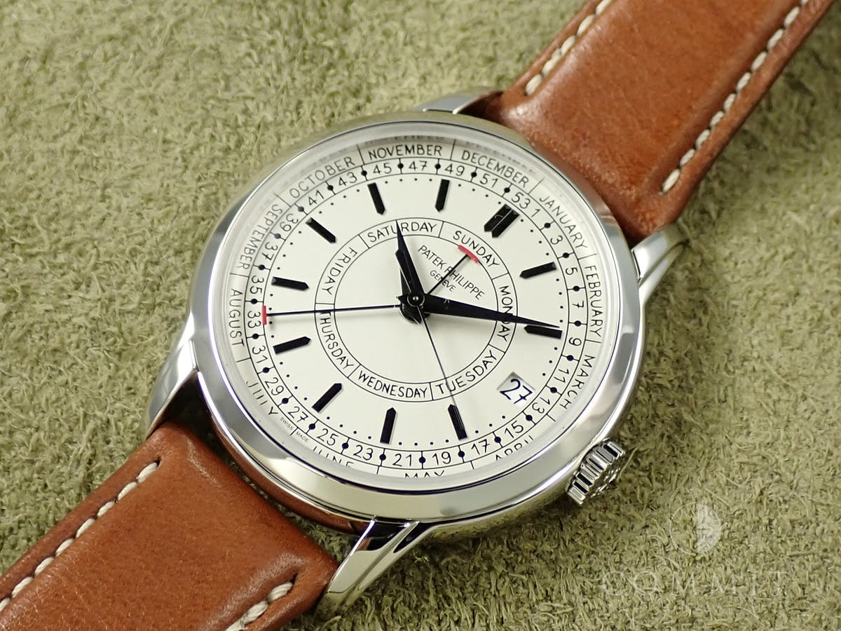 パテックフィリップ カラトラバ ウィークリーカレンダー Ref.5212A-001 シルバー文字盤 美品 4Y5F7KZY
