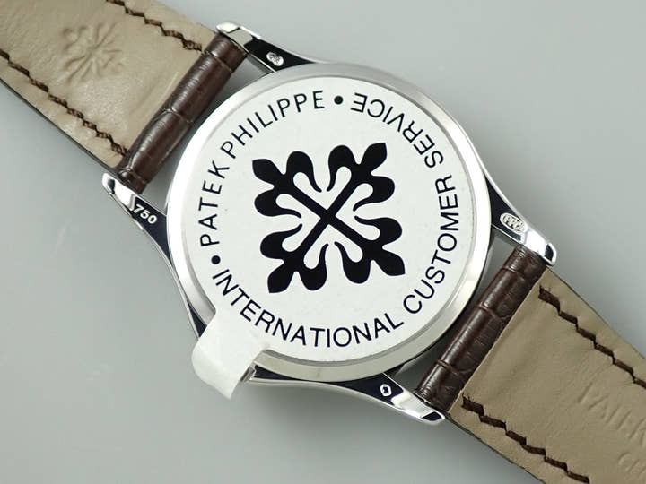 パテックフィリップ カラトラバ Ref.5115G-001 ホワイトゴールド エナメル文字盤