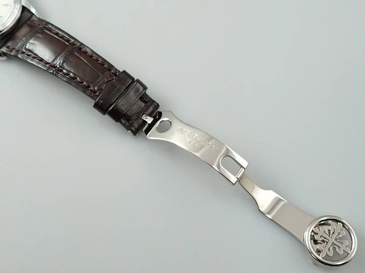パテックフィリップ カラトラバ Ref.5115G-001 ホワイトゴールド エナメル文字盤