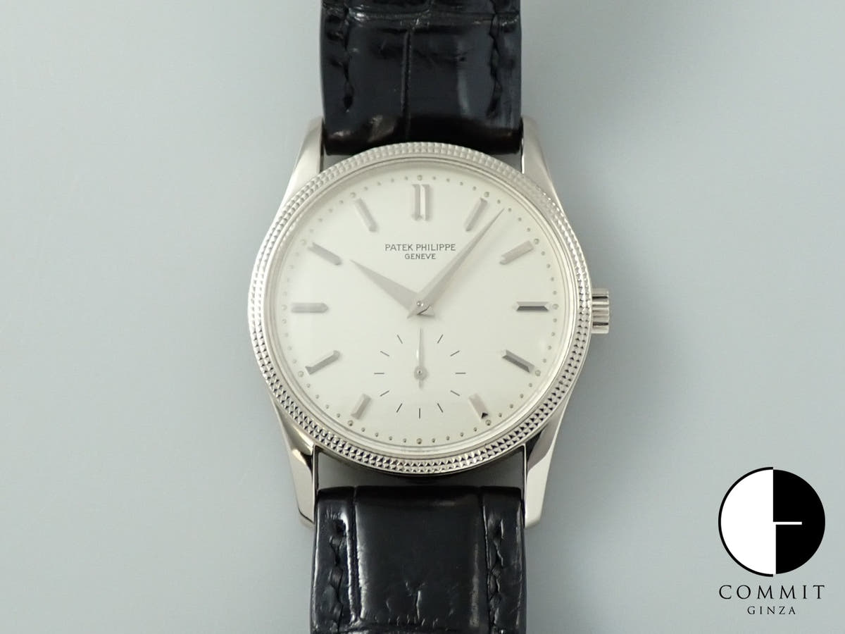 パテックフィリップ カラトラバ Ref.3796D ローズゴールド シルバー文字盤