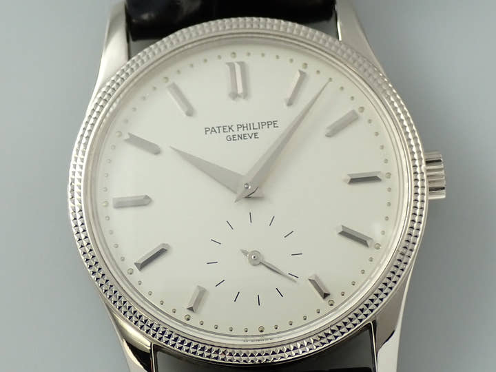 パテックフィリップ カラトラバ Ref.3796D ローズゴールド シルバー文字盤