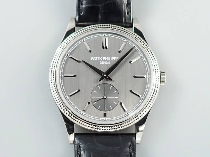 パテックフィリップ カラトラバ Ref.6119G-001 ホワイトゴールド グレー文字盤