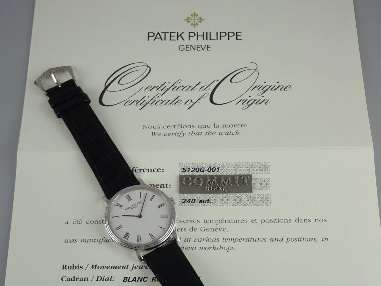 Patek Philippe Calatrava &lt;Warranty and Box&gt;