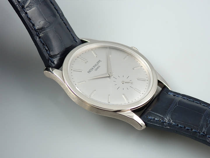 Patek Philippe Calatrava Ref. 5196G-001 White Gold Silver Dial