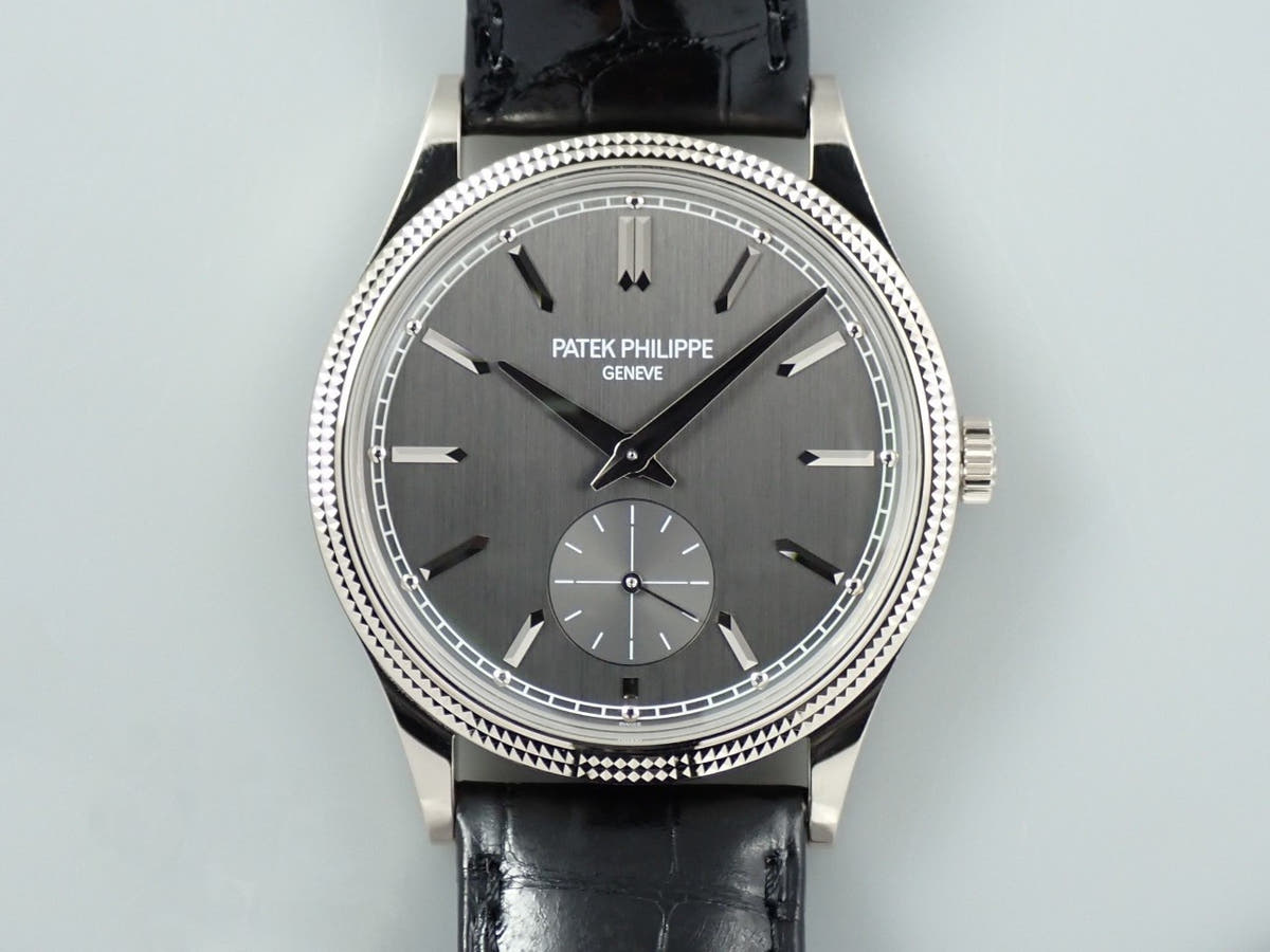 パテックフィリップ カラトラバ Ref.6119G-001 グレー文字盤 中古 8813FKWJ